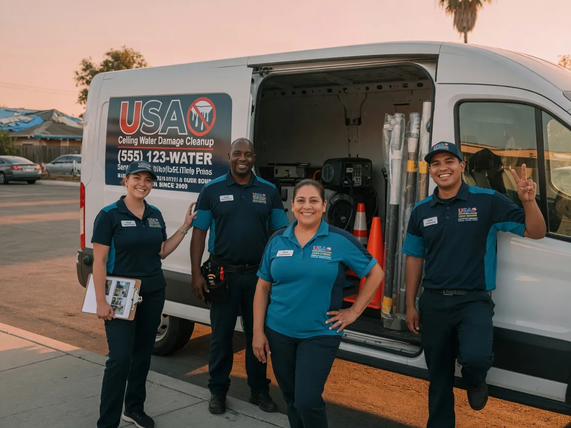 Ceiling Water Damage Restoration company in Topsfield, ME