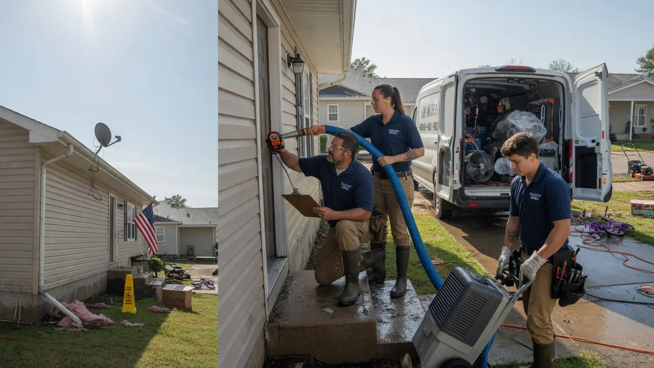 Ceiling Water Damage Restoration in Topsfield, ME near me